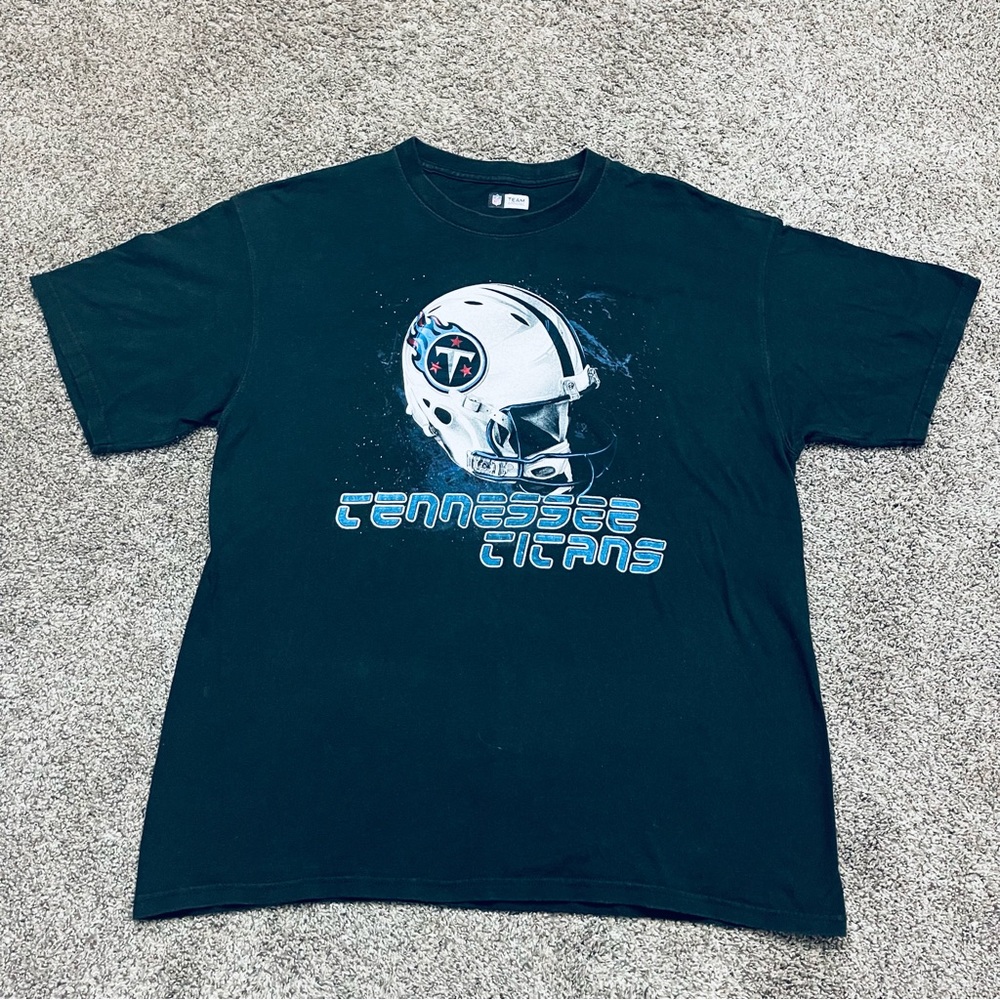NFL Tennessee Titans Big Logo T-shirt Size XL - Picture 2 of 11